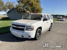 2014 Chevrolet Tahoe Police Package 4-Door Sport Utility Vehicle Runs & Moves) (Service Airbag Light