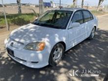 2003 Honda Civic Hybrid 4-Door Sedan Runs & Moves) (A/C & Stereo Not Functional