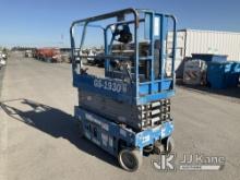 2018 Genie GS1930 Manlift Operates. Low Battery