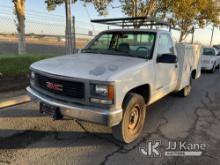 2000 GMC Sierra 2500 Service Truck Runs & Moves) (Tommy Tailgate Operates