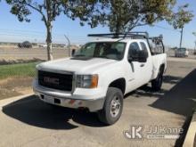 2013 GMC Sierra 2500HD 4x4 Extended-Cab Service Truck Runs & Moves