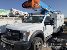 Altec AT40G, Articulating & Telescopic Bucket Truck mounted behind cab on 2019 Ford F550 4x4 Utility