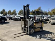 Yale GLP040AENUAV098 forklift, Yale Forklift Runs & Operates