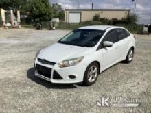 (Villa Rica, GA) 2014 Ford Focus 4-Door Sedan Runs & Moves) (Jump To Start, Body/Paint Damage