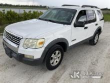 (Westlake, FL) 2006 Ford Explorer XLT 4x4 4-Door Sport Utility Vehicle Runs & Moves) (FL Residents P