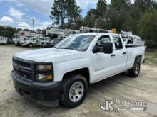 (Jacksonville, FL) 2014 Chevrolet Silverado 1500 Extended-Cab Pickup Truck Starts With Jump, Runs &