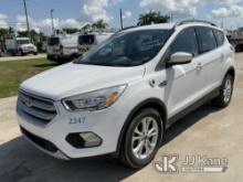 (Riviera Beach, FL) 2018 Ford Escape 4-Door Sport Utility Vehicle Runs & Moves)( Bad Engine, Chip Pa