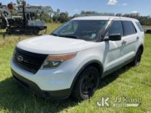 (Robert, LA) 2014 Ford Explorer AWD Police Interceptor 4-Door Sport Utility Vehicle Runs & Moves) (S