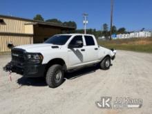 (Monroe, GA) 2024 RAM 2500 4x4 Crew-Cab Pickup Truck Wrecked) (Buyer must load without assistance fr