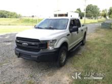 (Mount Airy, NC) 2018 Ford F150 4x4 Crew-Cab Pickup Truck Runs & Moves) (Seller States: Transmission