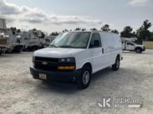 (Villa Rica, GA) 2018 Chevrolet Express G2500 Cargo Van Runs & Moves) (Jump To Start, Body/Paint Dam