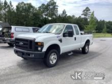 (Milton, FL) 2008 Ford F250 4x4 Extended-Cab Pickup Truck Runs & Moves) (Check Engine Light On, Body