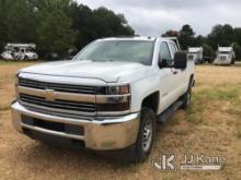 (Byram, MS) 2017 Chevrolet Silverado 2500HD Extended-Cab Pickup Truck Runs & Moves) (Jump To Start,