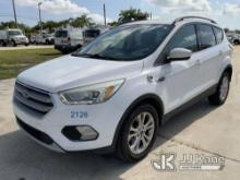 (Riviera Beach, FL) 2017 Ford Escape 4-Door Sport Utility Vehicle Runs & Moves)( Body & Paint Damage