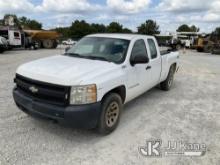 (Villa Rica, GA) 2008 Chevrolet Silverado 1500 4x4 Extended-Cab Pickup Truck Runs & Moves) (Body/Pai