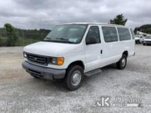 (Villa Rica, GA) 2006 Ford E350 Passenger Van Runs & Moves) (Rear Doors Will Not Open,Body/Paint Dam