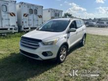 (Riviera Beach, FL) 2018 Ford Escape 4-Door Sport Utility Vehicle Runs & Moves)( Body Damage, Oil Li