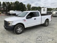 (China Grove, NC) 2017 Ford F150 4x4 Extended-Cab Pickup Truck Runs & Moves) (Body/Paint Damage