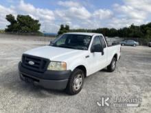 (Villa Rica, GA) 2008 Ford F150 Pickup Truck Runs) (Jump To Start, Does Not Move Forward, Only Rever