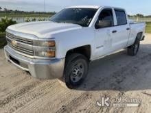 (Westlake, FL) 2015 Chevrolet Silverado 2500HD 4x4 Crew-Cab Pickup Truck Runs & Moves) (Body & Paint