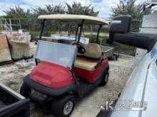 (Riviera Beach, FL) Club Car Yard Cart No Title) (Not Running, Condition Unknown, No Keys