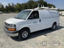 (China Grove, NC) 2016 Chevrolet Express G3500 Cargo Van Duke Unit) (Runs & Moves) (Body Damage