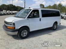 (China Grove, NC) 2017 Chevrolet Express G2500 Passenger Van Runs & Moves) (Seller States: Needs A/C