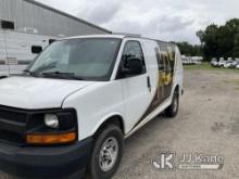 (Florence, SC) 2017 Chevrolet Express 2500 Cargo Van Runs & Moves) (Jump To Start, Check Engine Ligh