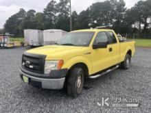 (Tasley, VA) 2013 Ford F150 4x4 Extended-Cab Pickup Truck Runs & Moves