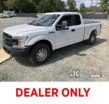 (China Grove, NC) 2019 Ford F150 4x4 Extended-Cab Pickup Truck Runs & Moves) (Check Engine Light On,