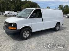 (China Grove, NC) 2014 Chevrolet Express G2500 Cargo Van Runs & Moves) (Jump To Start, Cracked Winds