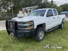 (Riviera Beach, FL) 2018 Chevrolet Silverado 2500HD 4x4 Extended-Cab Pickup Truck Runs & Moves)( Jum