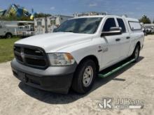 (Riviera Beach, FL) 2015 RAM 1500 Extended-Cab Pickup Truck Runs & Moves)( Body Damage)FL Residents