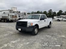 (Villa Rica, GA) 2013 Ford F150 4x4 Extended-Cab Pickup Truck Runs & Moves) (Body/Paint Damage, Wind