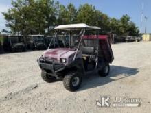 (Villa Rica, GA) Kawasaki Mule 4010 4x4 Yard Cart, (GA Power Unit) No Title) (Runs, Does Not Move, J