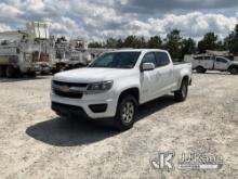 (Villa Rica, GA) 2016 Chevrolet Colorado 4x4 Crew-Cab Pickup Truck Runs & Moves) (Body/Paint Damage