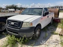 (Orlando, FL) 2008 Ford F150 Pickup Truck Not Running, Condition Unknown