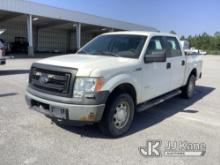 (Milton, FL) 2014 Ford F150 4x4 Crew-Cab Pickup Truck Runs & Moves) (Body/Rust Damage) (FL Residents