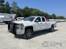 (Chester, VA) 2015 Chevrolet Silverado 2500HD 4x4 Extended-Cab Pickup Truck Runs & Moves