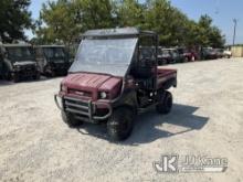 (Villa Rica, GA) 2016 Kawasaki Mule 4010 4x4 Yard Cart, (GA Power Unit) No Title) (Runs & Moves) ( B