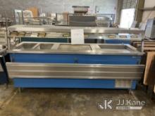 (Gainesville, FL) Qty 1 Long Lunch Serving Station (Fair condition ) NOTE: This unit is being sold A