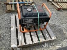 (China Grove, NC) Generac GP5500 Generator (Condition Unknown) NOTE: This unit is being sold AS IS/W