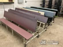 (Gainesville, FL) Qty 13 Lunch Benches (Fair condition ) NOTE: This unit is being sold AS IS/WHERE I