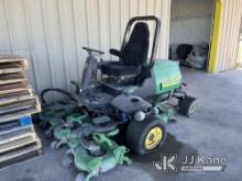 (Wakefield, VA) John Deere 3245C Lawn Mower Runs) (Does Not Move, Blades Do Not Engage, Condition Un