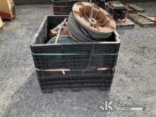 (China Grove, NC) (1) Box Assorted Tensioner Rope & Pulleys NOTE: This unit is being sold AS IS/WHER