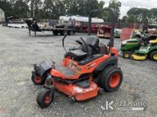 (China Grove, NC) Kubota 60 In Zero Turn Riding Mower Not Running, Condition Unknown