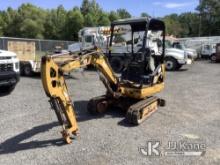 (Albertville, AL) 2018 Caterpillar 301.7D Mini Hydraulic Excavator, (Municipality Owned) No Key, Not