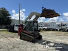 (Leesburg, FL) 2012 Takeuchi TL250 Crawler Skid Steer Loader Runs, Moves & Operates