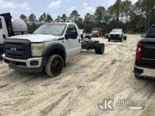 (Homosassa, FL) 2016 Ford F550 Cab & Chassis Not Running, Condition Unknown