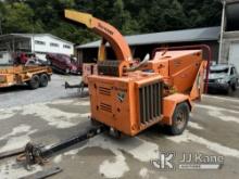 (Hanover, WV) 2014 Vermeer BC1000XL Portable Chipper (12in Drum), trailer mtd No Title) (Runs, Opera